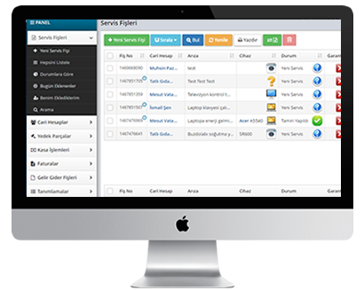 Teknik Servis Yönetim Yazılımı V2 Ücretsiz Destek