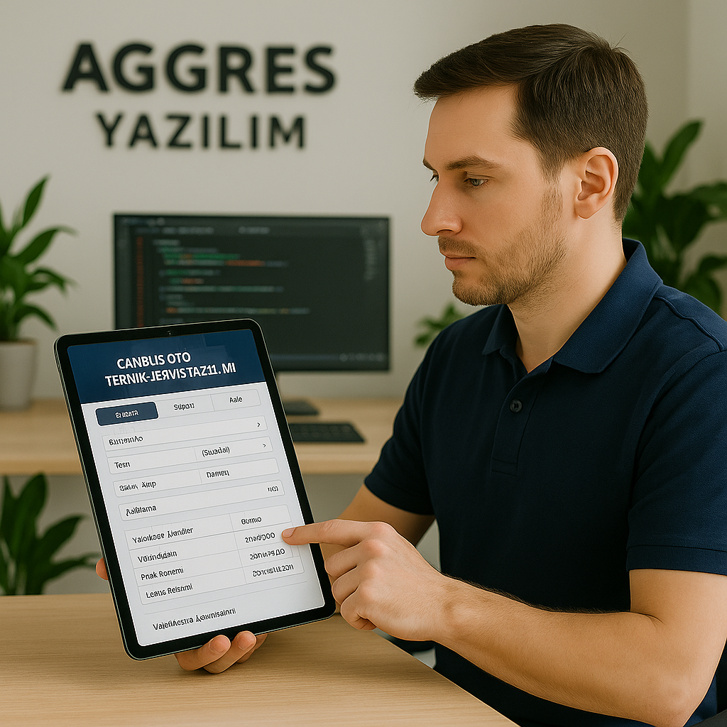 Oto Servis Muhasebe Programı